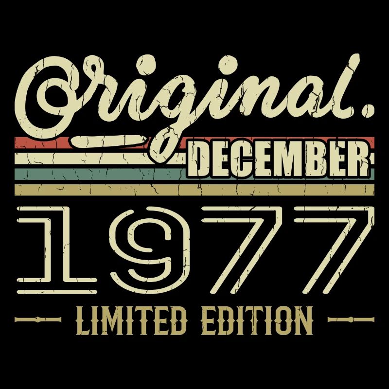 Décembre 1977 anniversaire Décembre 1977 Décembre