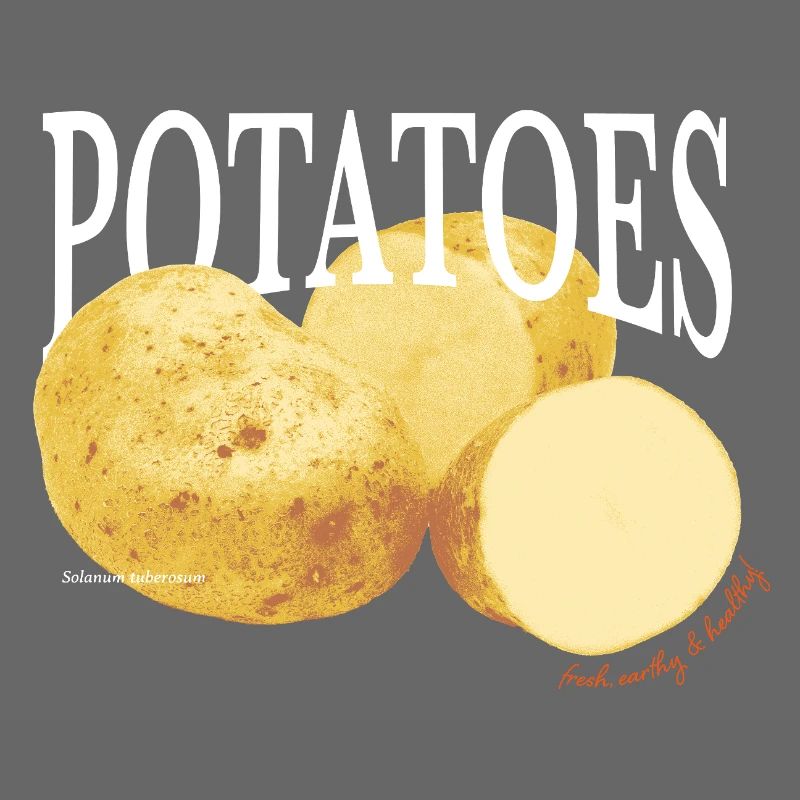 Potatoes – Retro Vegetable Statement