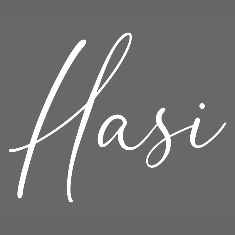 Hasi / Conception de l’écriture manuscrite