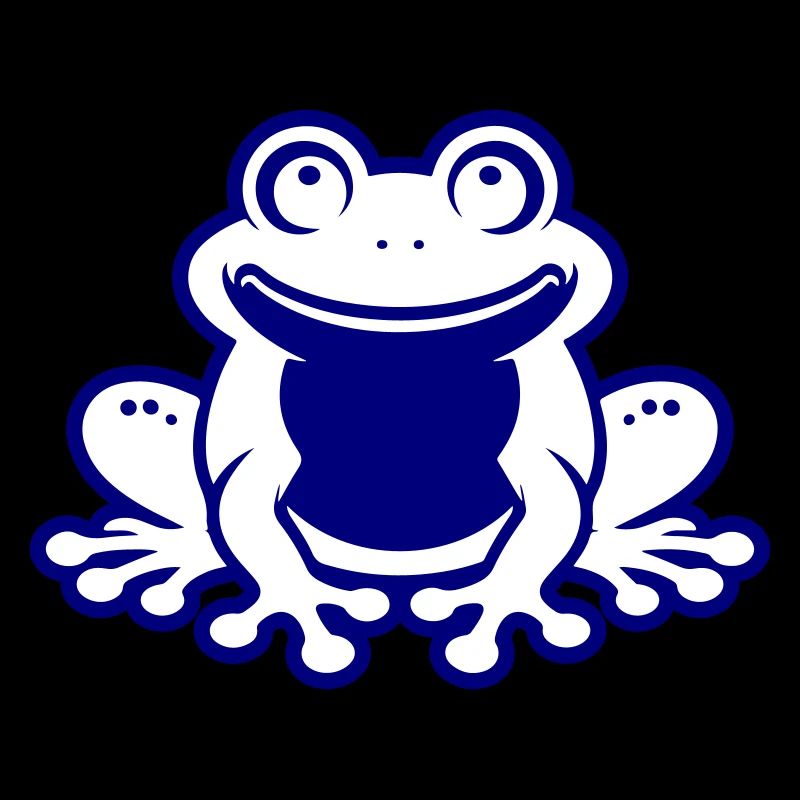 Kröte Comic Frosch