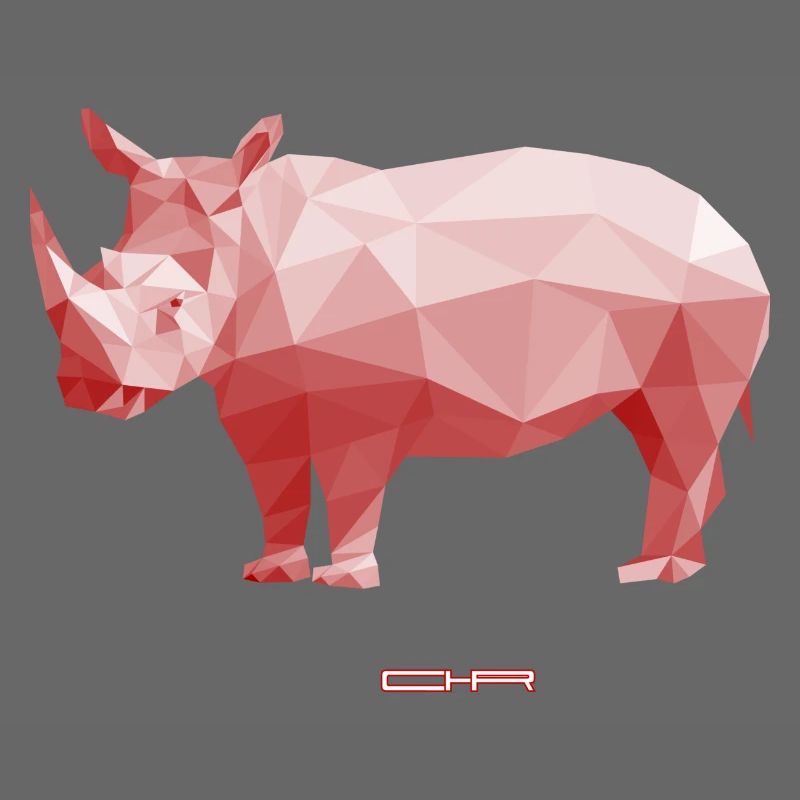 Low Poly Rhino