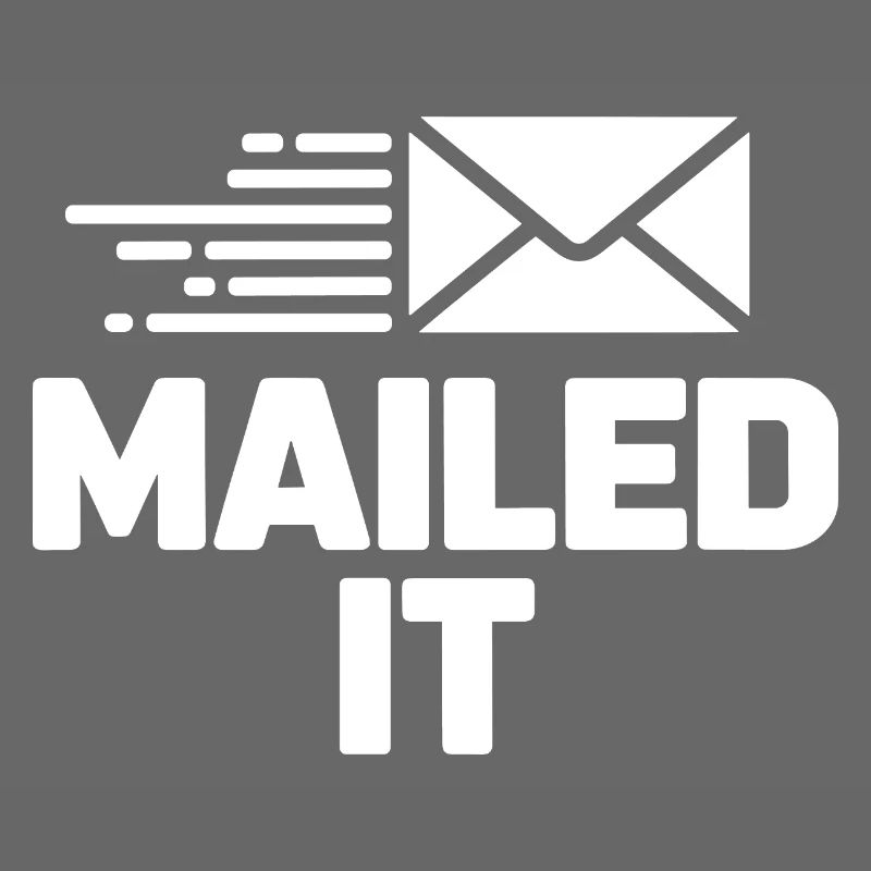 Mailed it Postman gift for Mail Carrier Workers