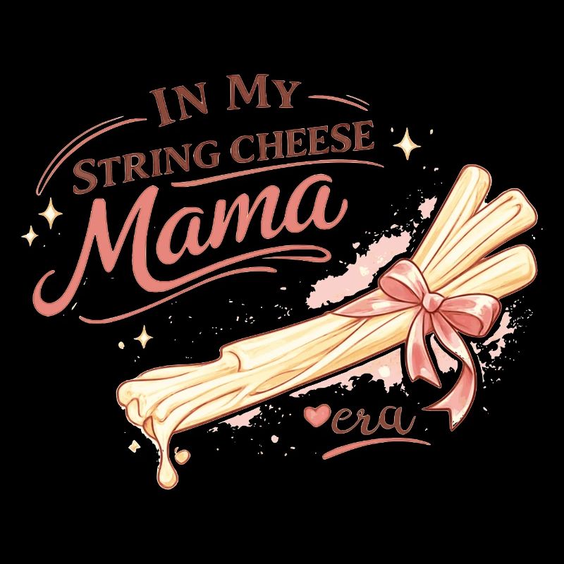 À l’époque de My String Cheese Mama – Chemise Funny Mom
