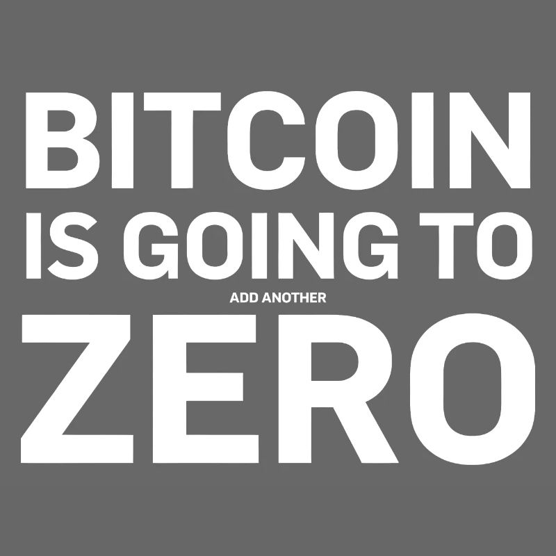 Bitcoin Sprüche Bitcoin wird noch eine Null hinzuf