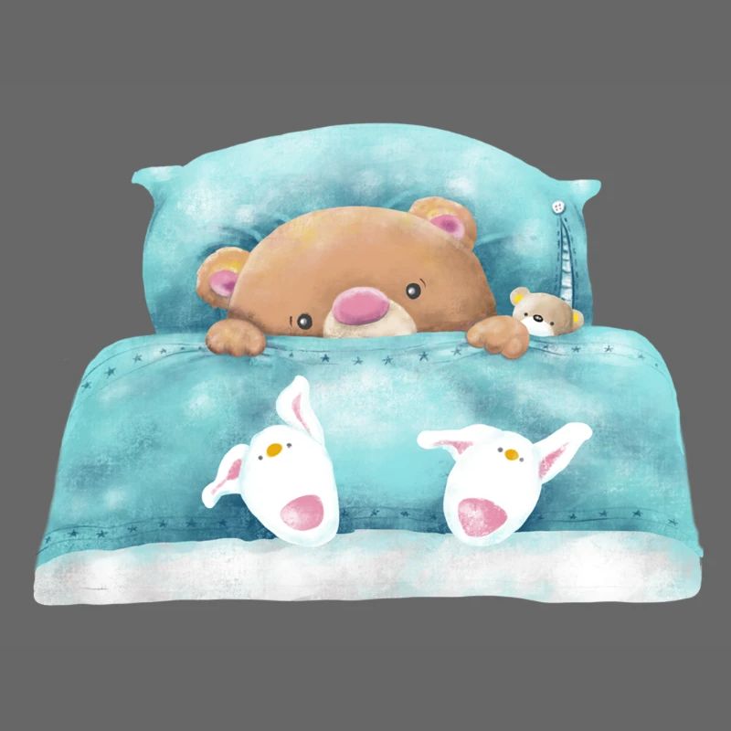Teddy Bear is sleeping