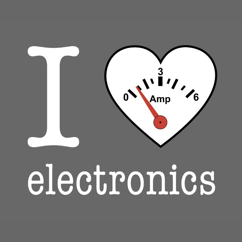 I love Electronics - Elektronik / Geschenk Idee