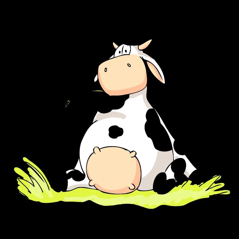 Sitting Cow