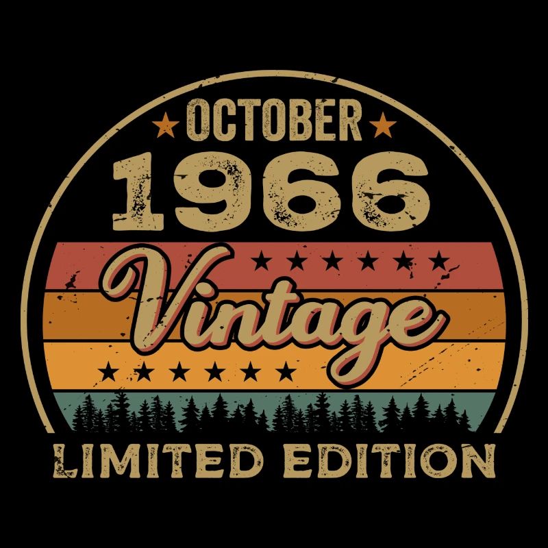 Millésime Octobre 1966 Cadeau d’anniversaire - 1966
