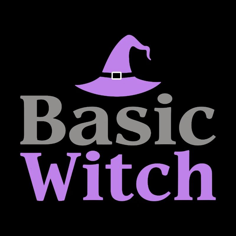 Basic Witch Halloween Saying Quote