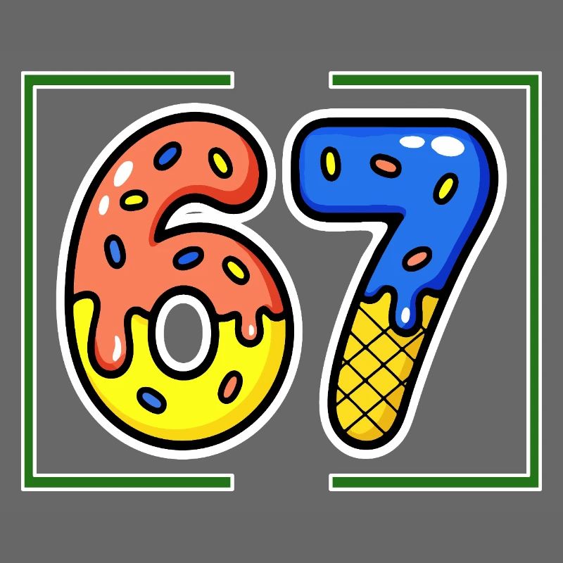 Sixty-seven, 67, 6, 7