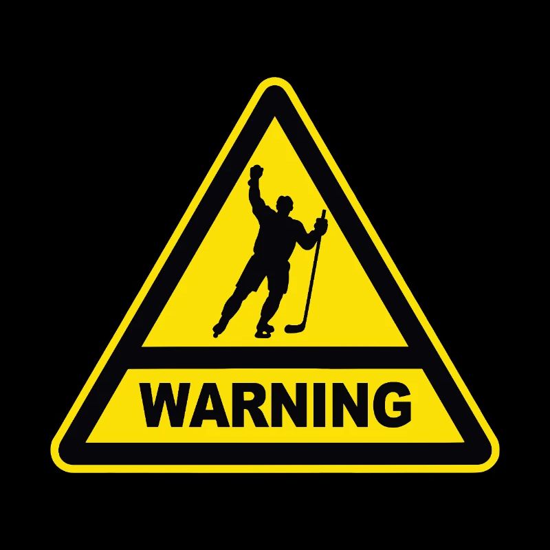 WARNING Eishockey Gefahr