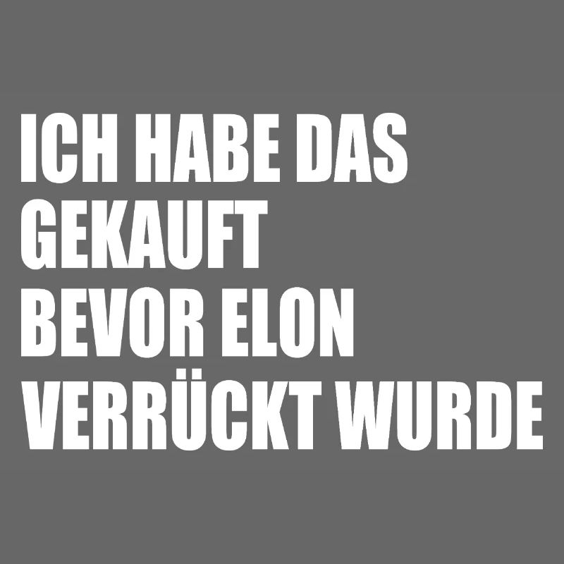 I bought this before Elon went crazy