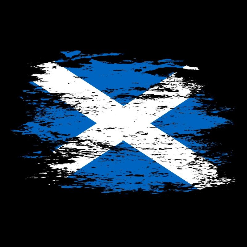 Schottland Flagge used
