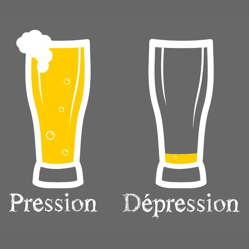 pression - depression - bière