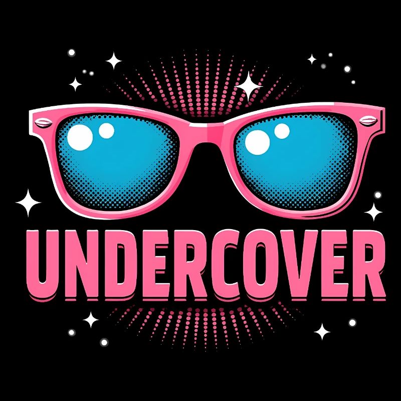 Undercover Speech - Funny Costume with Sun Bril