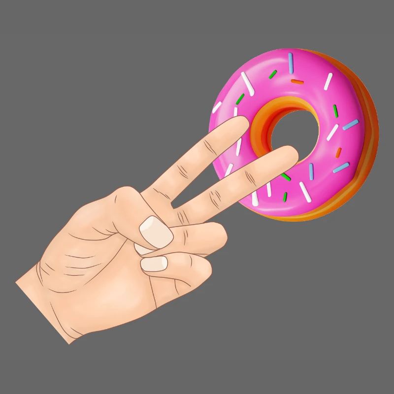 2 Dans le beignet Pinky