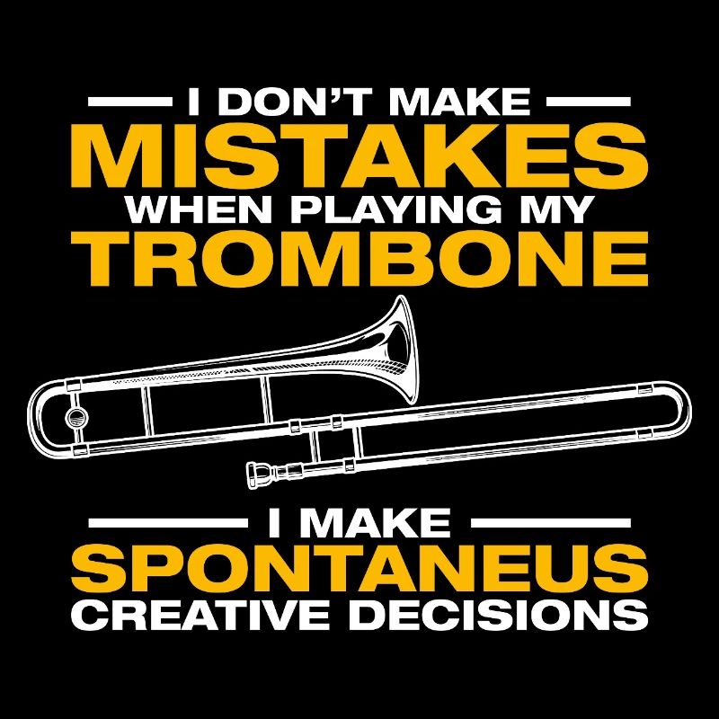 Spontaneus Trombone Trombone Player Trombonist