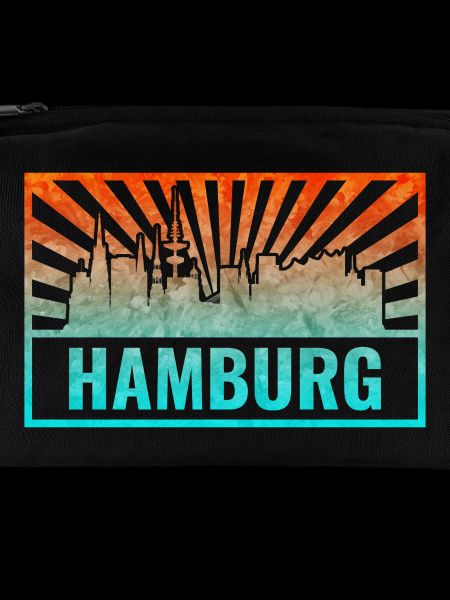 Hamburg Skyline Gradient