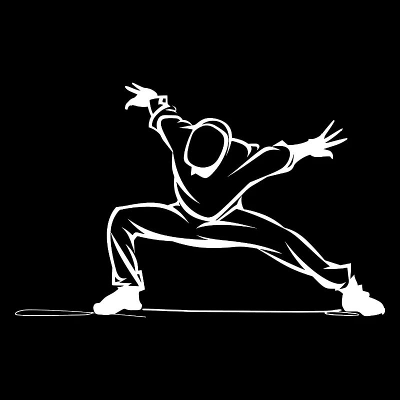 Dessin de breakdancer