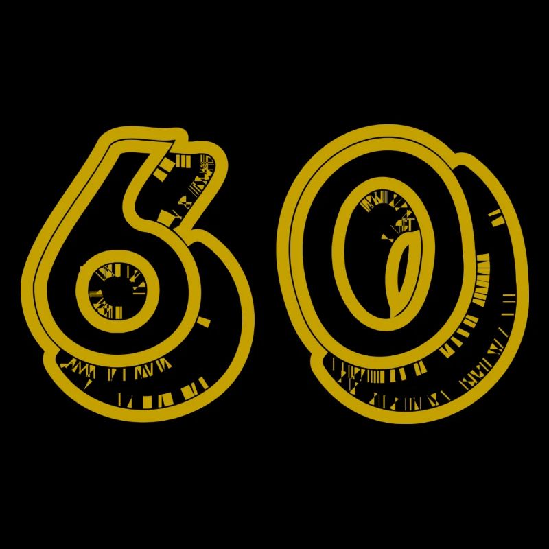 60. 60 ANS. 60e ANNIVERSAIRE. ANNIVERSAIRE 60 ANS.