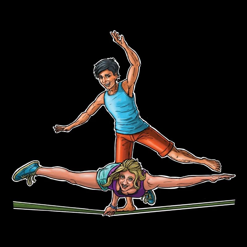 Slackliners - Amateurs de slackline