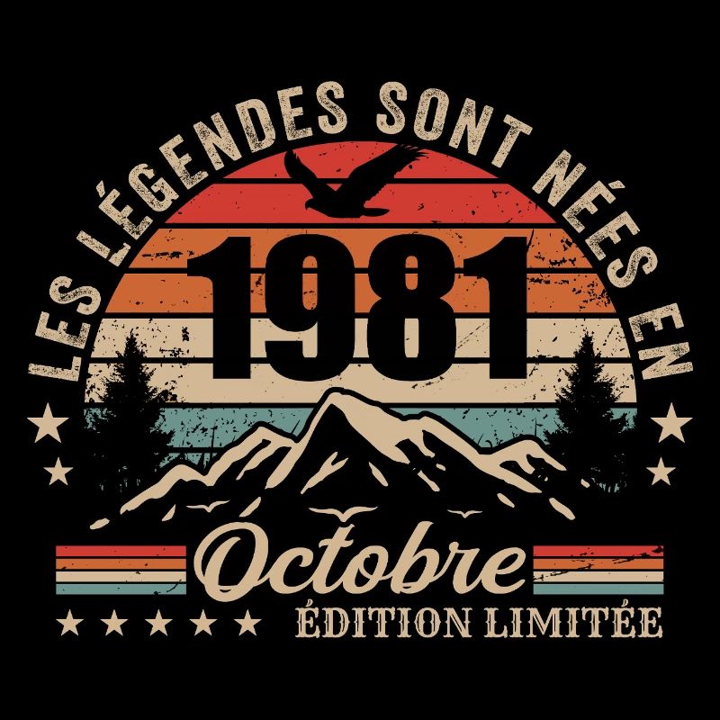 Octobre 1981 Cadeau Anniversaire 1981 October 1981