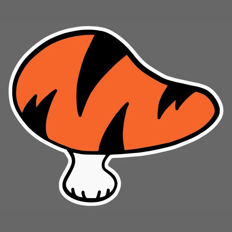 Logo champignon tigre STICK Variante
