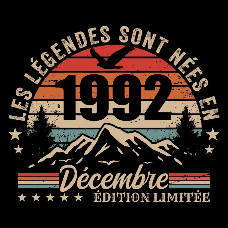 Rétro Décembre 1992 - Cadeau 33 Ans