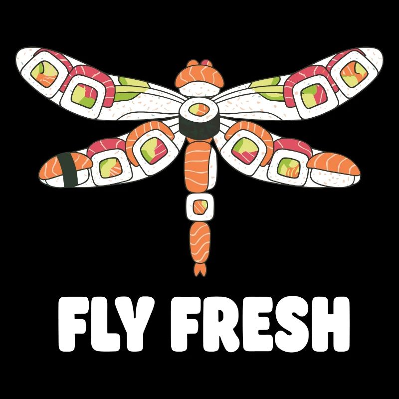 Sushi Dragonfly Fly Fresh