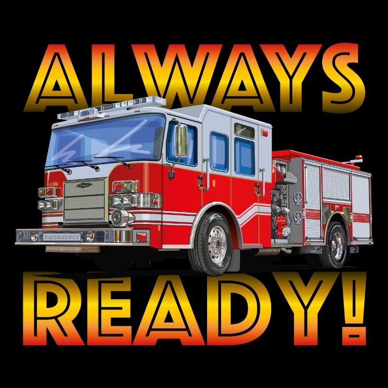Always ready, the fire brigade helps everywhere