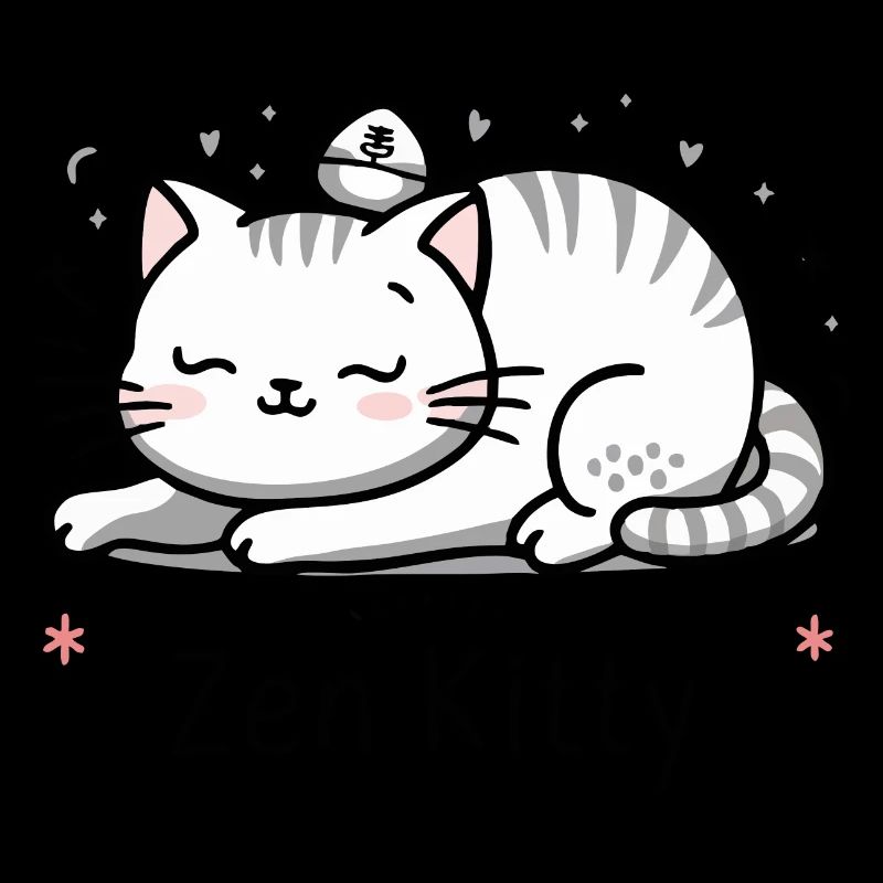Zen kitty