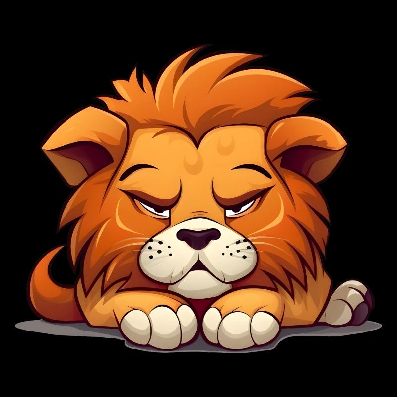 Grumpy Lion - Sprich mich nicht an