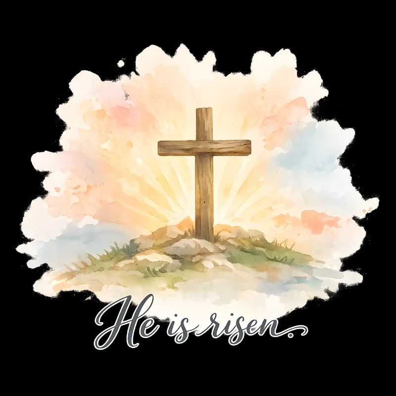 Resurrection He is Risen Easter Jesus