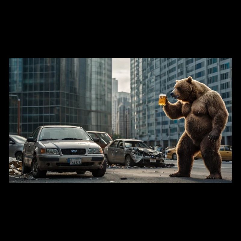 Bär Apokalypse Bier