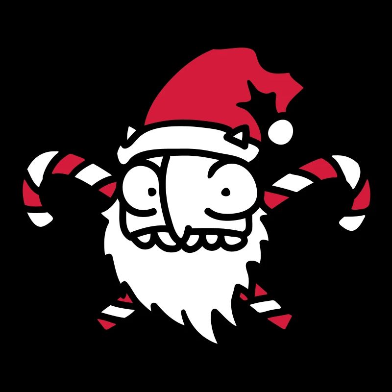 Santa Claus Candy Cane 3