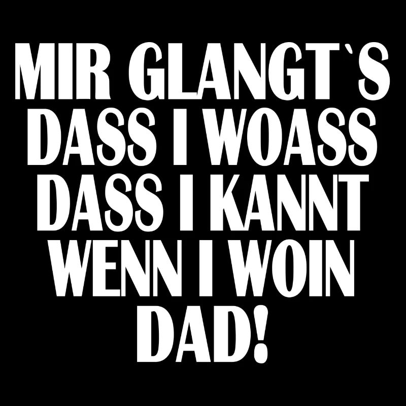 Mir glangt`s...