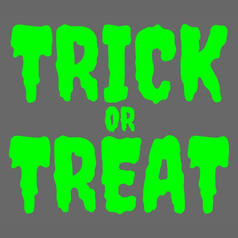 Im Dunkeln leuchtendes Süßes-oder-Saures-Design