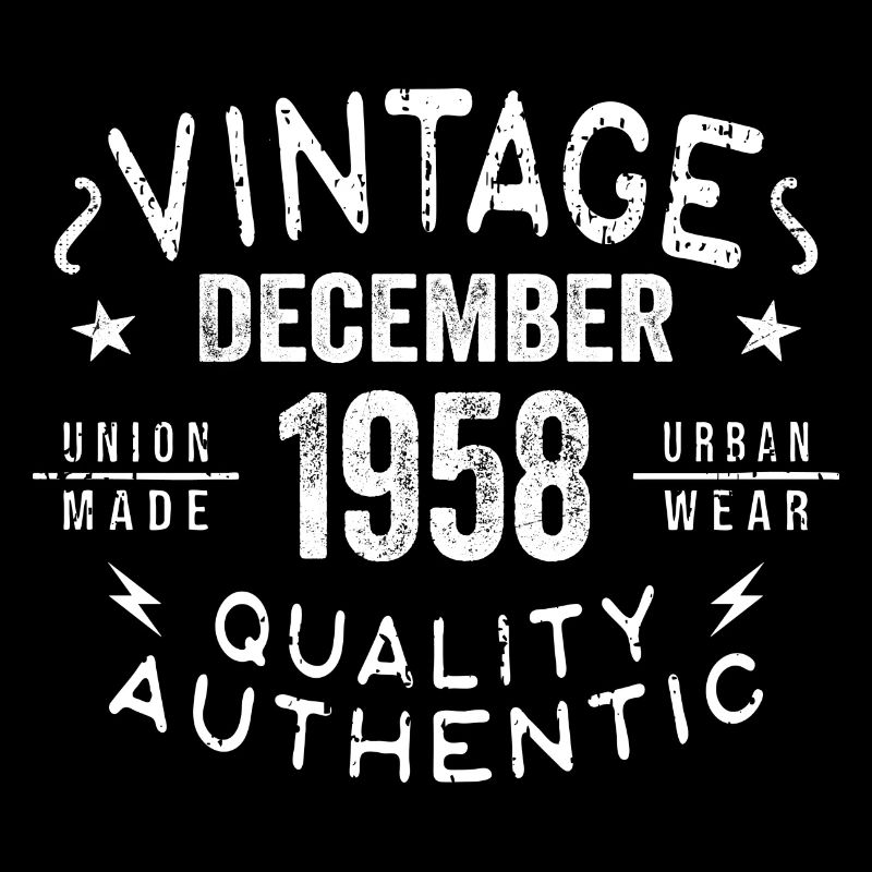 December 1958 - Great since December 1958