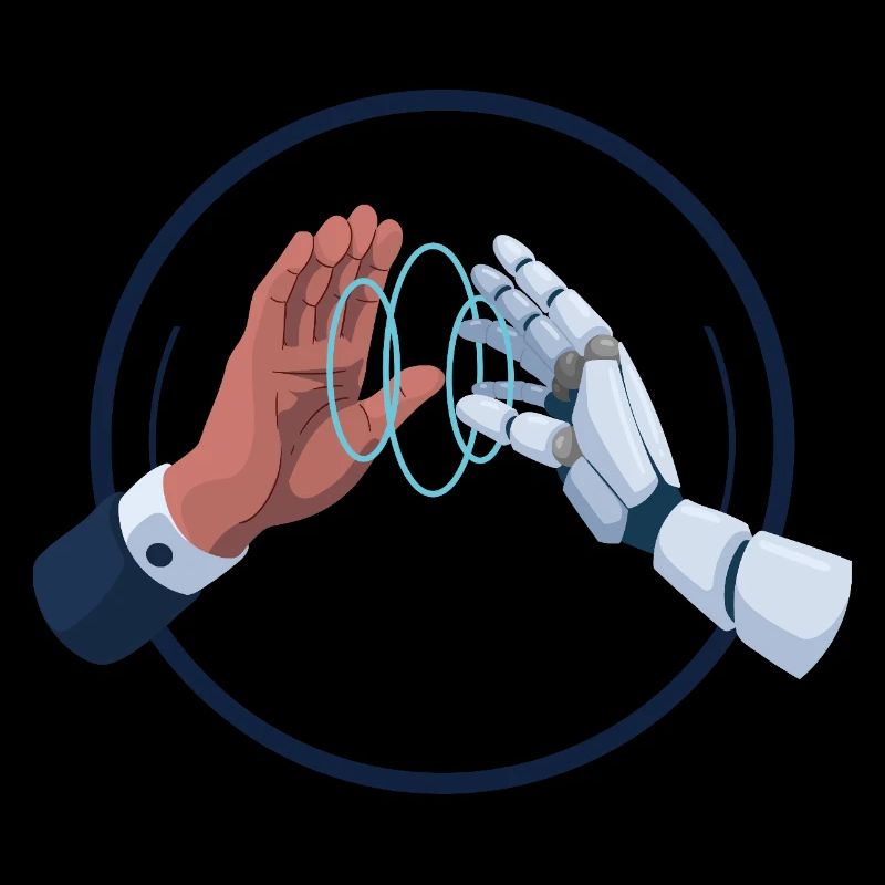 Haptic Bond: Human Robot Handshake