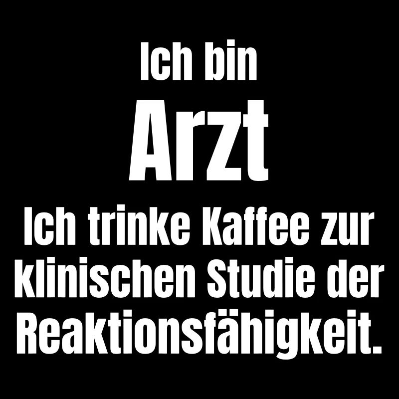 Arzt trinkt Kaffee