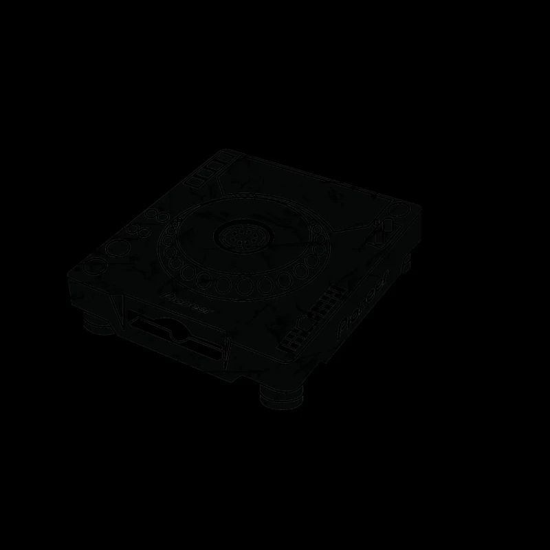 CDJ 1000 Graffiti DJ