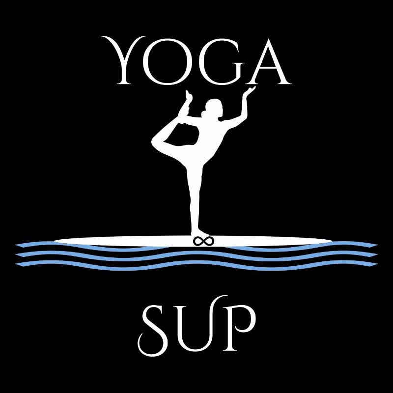 Sup yoga stand up paddle asana gift