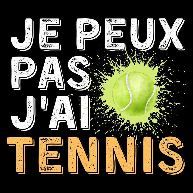 Graphic Original I Can't I Tennis