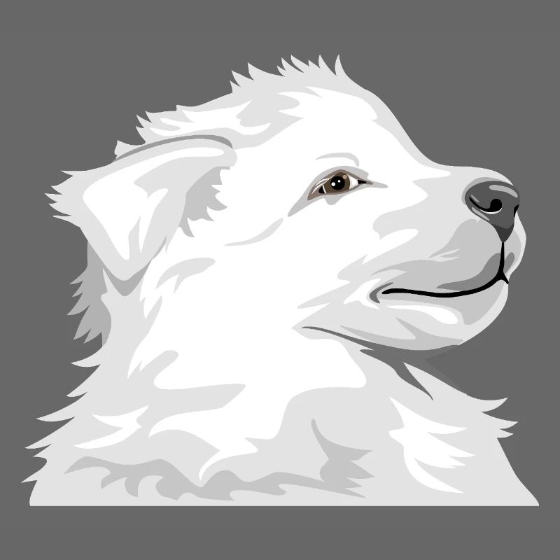 Chiot blanc