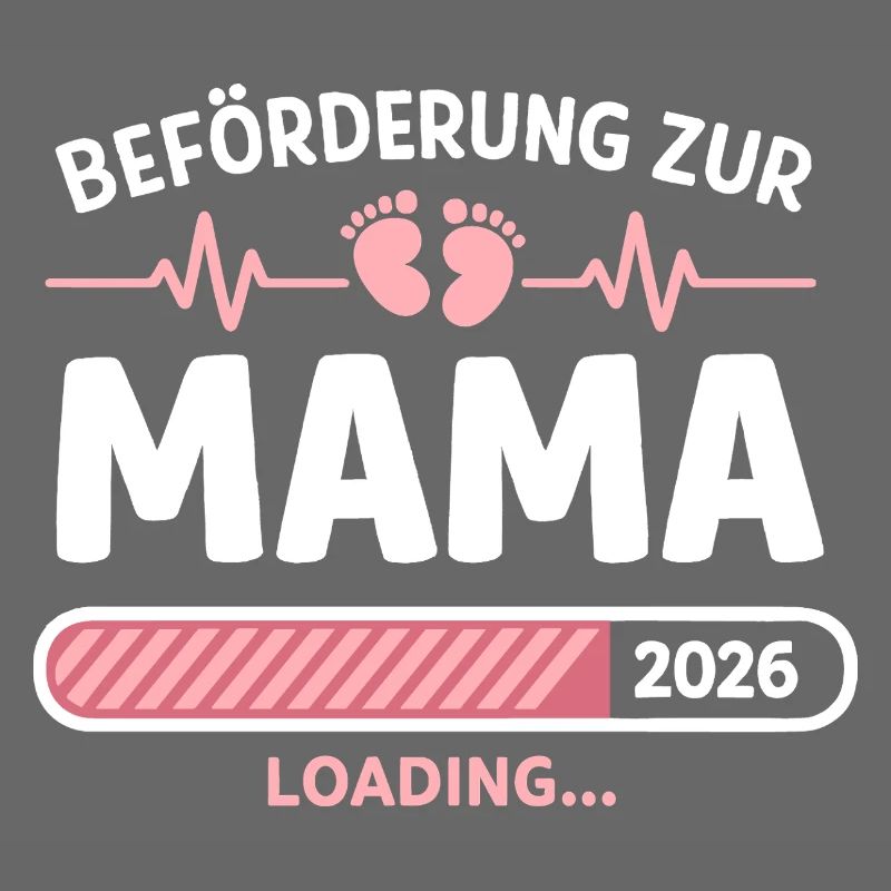 Mama 2026 Loading Beförderung Geschenk