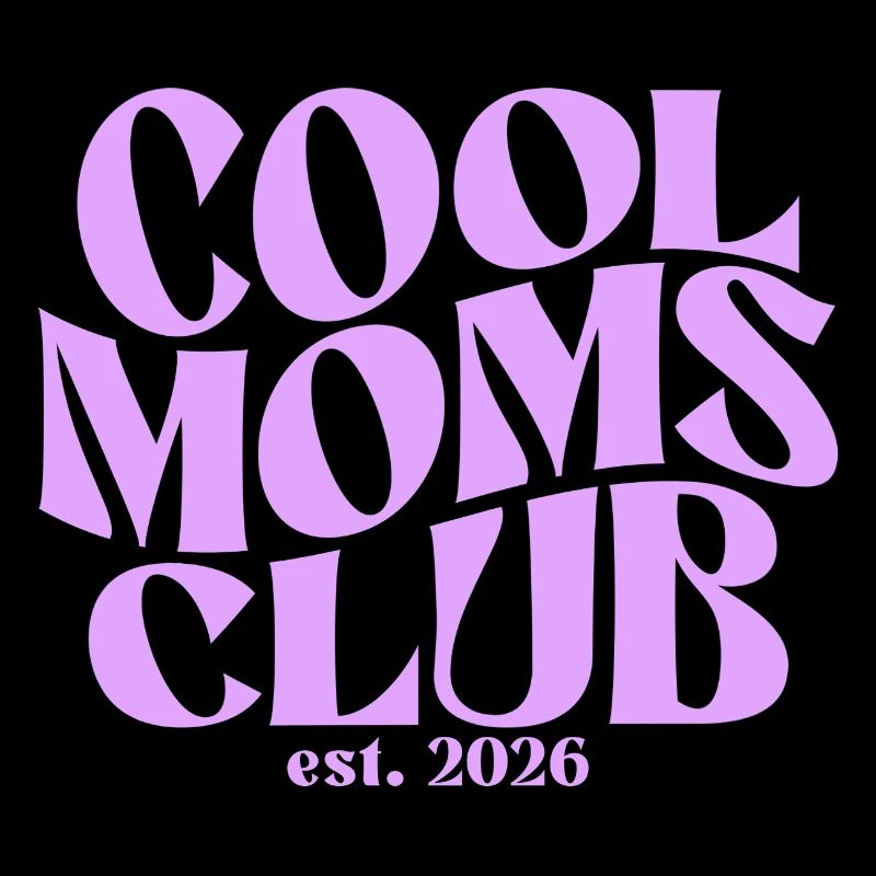 Cool Moms Club - Mama 2026 Geschenk