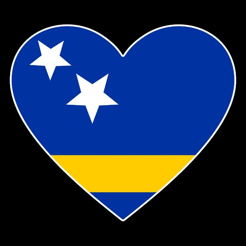 Curaçao_Flagge_Herz