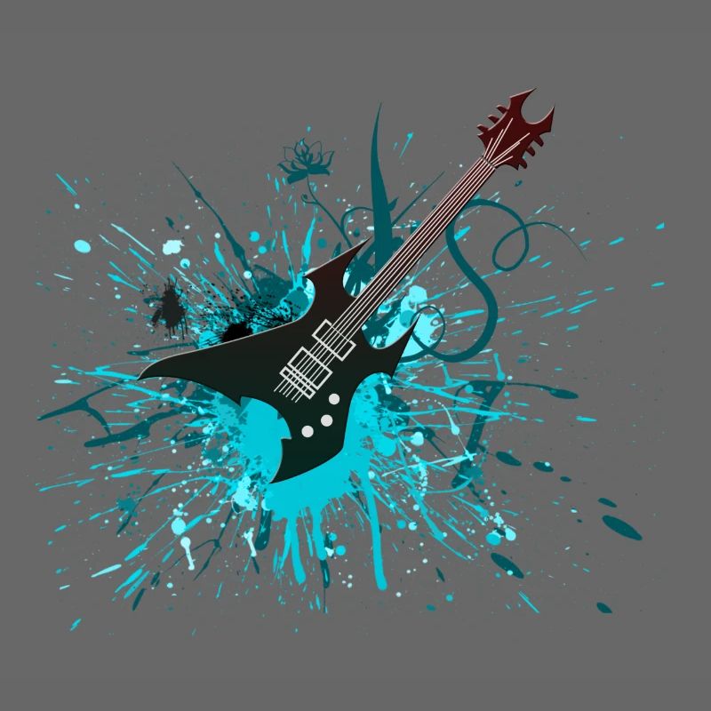 E-Gitarre Graffiti