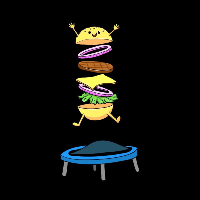 Burger Hamburger Cheeseburger Saut d'obstacles