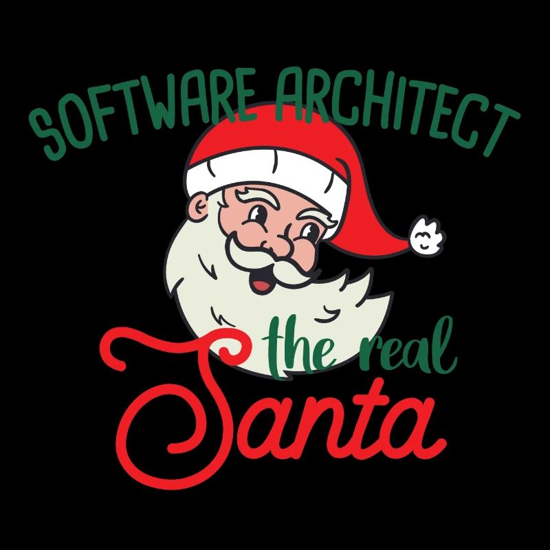 Software Architect xmas the real Santa Christmas